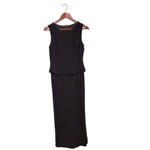 Vintage Scott McClintock Millennium 2000 Rare Elegant Star Gaze Dress‎ Size 10